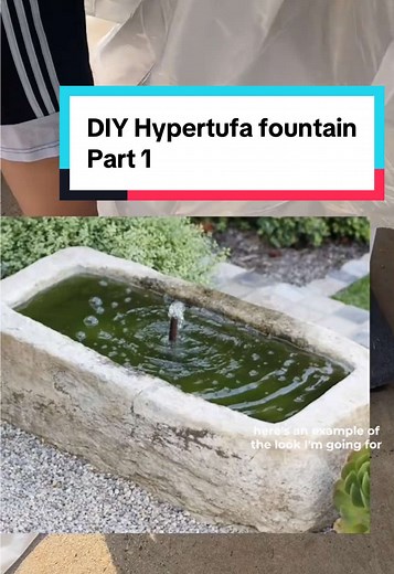 DIY Hypertufa Fountain Build: Part 1 Mixing and Molding