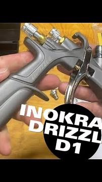 Awesome LVLP Paint Gun. INOKRAFT Drizzle D1 paint gun kit.
