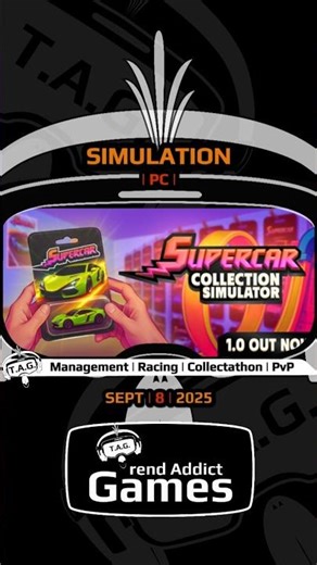 • Supercar Collection Simulator • Simulation | Management | Racing | Collectathon | PvP / PC
