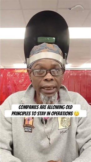 Companies are allowing old principles to stay in operations #welding #construction #manufacturing