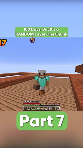 100 Days in a Random Layer One Chunk - Minecraft Hardcore Let's Play