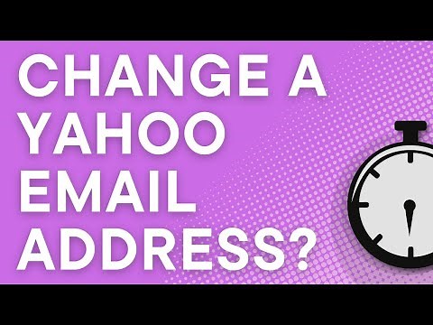 Can Yahoo email addresses be changed? (Yahoo Mail hack)
