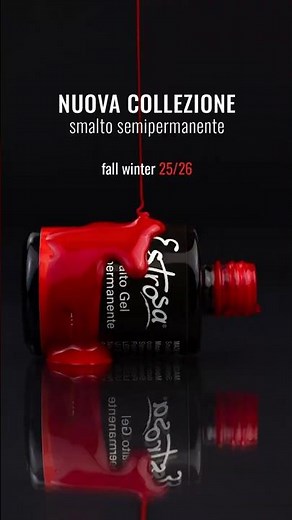Estrosa Fall Winter 25/26 💅 Nude & Rossi | Tendenze Unghie 2025