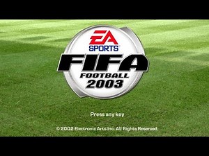 FIFA 2003 - Gameplay - PS2 - 4K60FPS - Widescreen #fifa2003 #easports