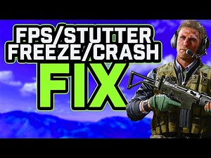 Fix Low FPS, Crashes, Stutters, Freezes + BEST SETTINGS! (Cold War)
