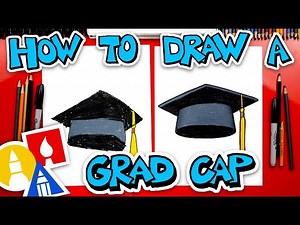 How To Draw A Graduation Cap - Videos For Kids