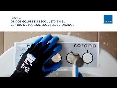 INSTRUCTIVO AGUJEROS INSINUADOS DE LAVAMANOS CORONA