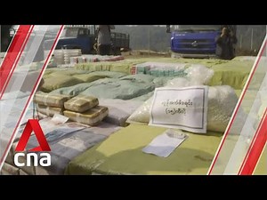 Myanmar authorities battling scourge of drug production, trafficking
