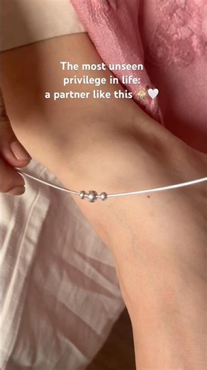 What else is needed 💗| anklets,anklet,silver jewellery,for her,gift ideas,925 silver,couples,daily