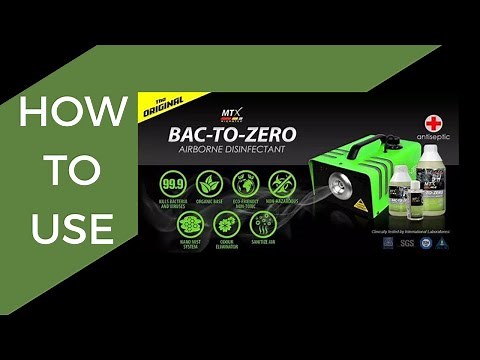 HOW TO USE MTX BAC TO ZERO