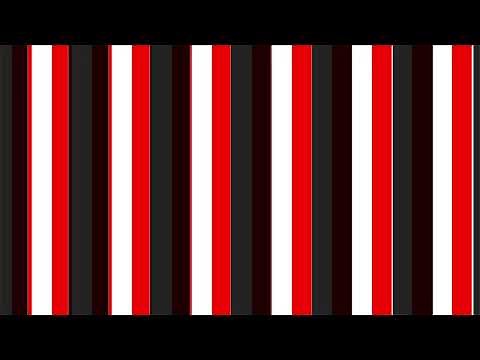 Optokinetic Stripes Red & Black Right to Left Moving at Different Speeds