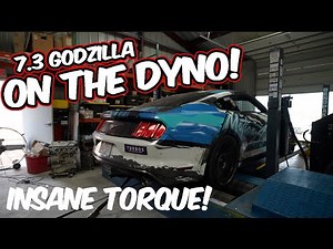 7.3 Godzilla S550 Mustang - First Drive & DYNO!
