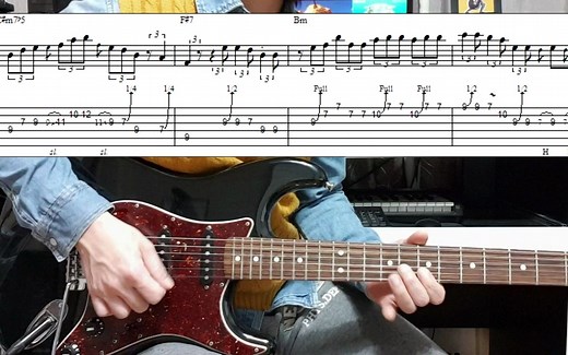 Eric Clapton - Autumn Leaves Solo带谱教学，最后有伴奏和谱