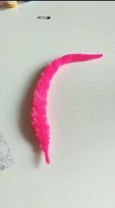 hand twist fuzzy worm wiggle moving tricks