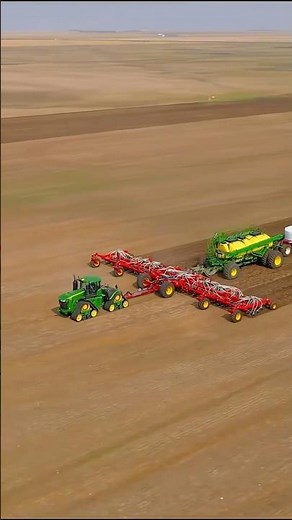 Modern Farming Machine Planting Seeds on a Massive Scale | John Deere Precision Planter 2025