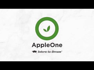 AppleOne Intern To Dream Program