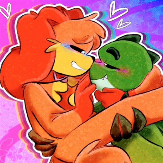 Dogday x Allister Gator 😳 💚🐊🦴💘 🧡🐶☀️