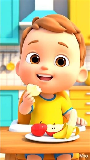 Yummy Lunch Song | CoComelon Nursery Rhymes & Animal Songs |HappyKidsToons #babysong #shorts