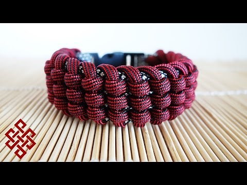 How to Make the Track Knot Paracord Bracelet Tutorial