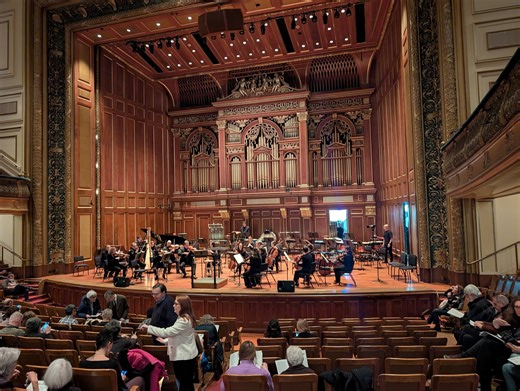 Francesca Anderegg | An evening at Jordan Hall for a brilliant presentation of modern operas by Boston Modern Orchestra Project (BMOP) Lovely to see our... | Instagram