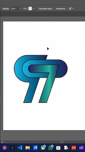 Create a Stunning 3D Logo Design in Adobe Illustrator | Fast & Easy Tutorial 🔥