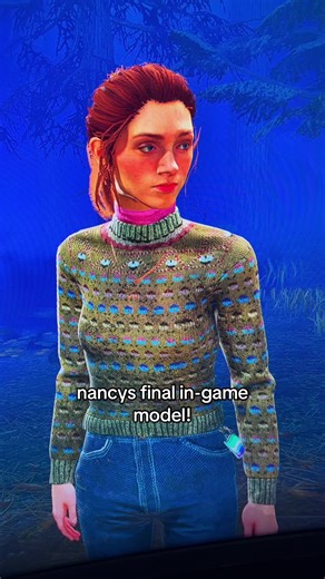 Nancy's Final In-Game Model in Dead by Daylight