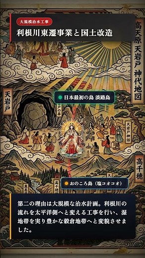 【日本史】天照大御神と天の岩戸隠れ #歴史 #日本史 #Shorts