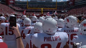 28K views · 808 reactions | ✅Touch the state ✅High-five the fans ✅Get to the Hog Pen ✅Run through the A | Arkansas Razorback Football | Facebook