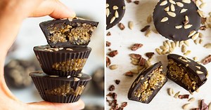 Sunflower Seed Chocolate Cups Recipe