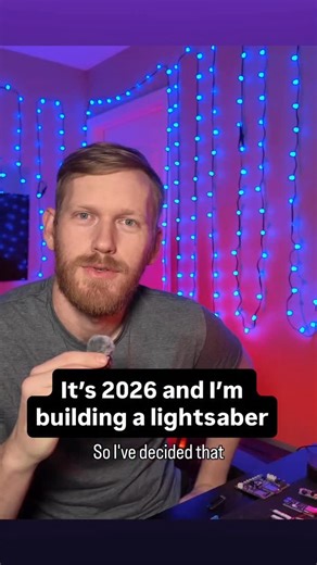 Brenden Vogt on Instagram: "⚔️ Building a Lightsaber From Scratch No pre-built kits here—this lightsaber is made from raw components 🧠🔌 Microcontroller, LED strips, sound chips, SD card audio, boost converters, battery charging… everything built and wired from the ground up 🔥✨ 👉 Want to contribute or collaborate? Reach out—and follow for more builds #Lightsaber #Electronics #DIYProjects #Microcontrollers #MakerLife"