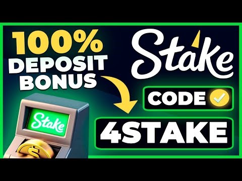 Stake promo code - 4STAKE for 100% DEPOSIT BONUS UP TO $250 Bonus on Stake