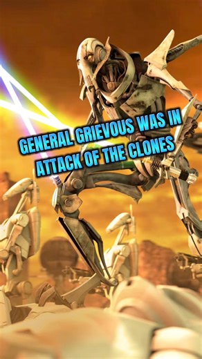 132K views · 1.4K reactions | Did you know that General Grievous was at the Battle of Geonosis in Star Wars: Attack Of The Clones? Source: Labyrinth Of Evil #carboniteconvos #fandomfacts #ramscantina #starwars #starwarsfacts #generalgrievous #grievous | Fandom Facts | Facebook