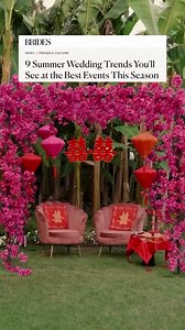 11K views · 16 reactions | This stunning welcome dinner and tea ceremony in Italy that honored the couple’s Chinese heritage featured one of our favorite trends for summer 2024: Major Maximalism.  Find out what we’re looking forward to seeing this wedding season at the link in bio. : @bordonifilms : @exclusiveitalyweddings : @ilprofumodeifiori : @ghtlakecomo | BRIDES | Facebook