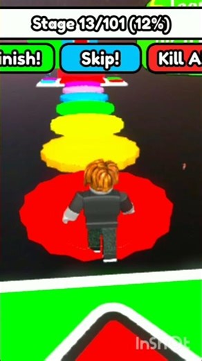 Roblox Color Obby Challenge! 🌈😱 | Can I Clear Stage 13?#youtubeshorts #shorts#viralshorts