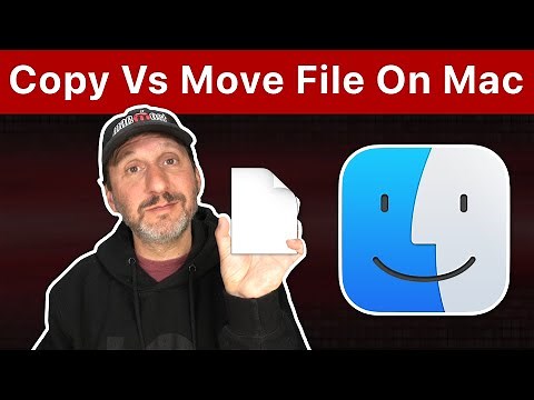 Copying Vs Moving Files On a Mac