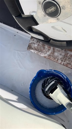 EcoCrabe Social on Instagram: "CLEANING LOCKERS HAS NEVER BEEN THIS EASY No more crawling into tight lockers just to reach the far corner No more kneeling on the deck, scrubbing walls by hand No more awkward angles and sore knees An electric brush changes everything ✔️ Reaches deep and hard-to-access areas ✔️ Cleans walls and corners effortlessly ✔️ Faster, more comfortable, more consistent results ✔️ Less effort — better finish Boat cleaning shouldn’t feel like a punishment. It should feel smar