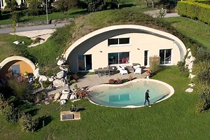 NaturaDôme, d'étonnantes maisons de « hobbit » passives, sans chauffage ni climatisation