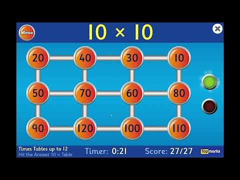 Hit the Button 10 Times Tables.