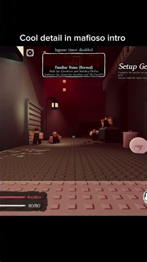 Cool detail in mafioso intro #forsaken #roblox #shorts