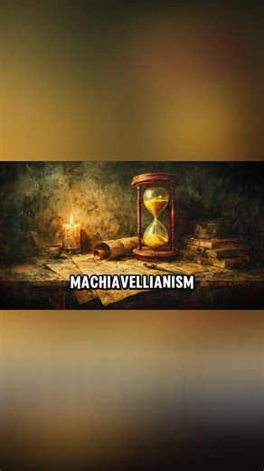 Machiavellianism: Power, Strategy, and the Dark Triad Explained #shorts