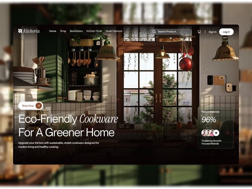 Premium Kitchenware E-Commerce & Smart Appliance Store