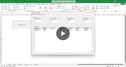 Excel VBA Inventory Tool for Enhanced Management | Lee Riley posted on the topic | LinkedIn