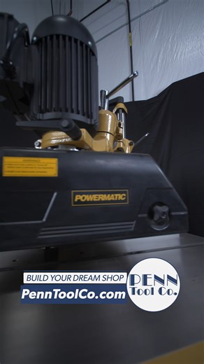Penn Tool Co on Instagram: "Power, precision, and performance—meet the Powermatic PM2700 Shaper ⚙️ Designed to deliver more than any shaper in its class, the PM2700 features an extra-large 30" x 40" precision-ground cast iron table, a heavy-duty miter gauge, and an extruded aluminum fence with T-slots for fast setup and no-clearance customization. Dial in perfection with micro-adjustable fence controls and a digital spindle height readout accurate to .001"—ideal for flawless rail and stile align