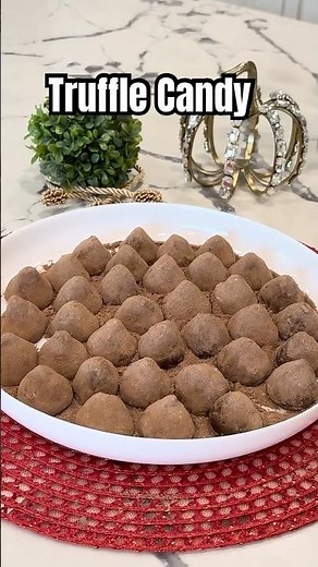 The EASIEST Chocolate Truffles Recipe (No Heavy Cream!) 🍫