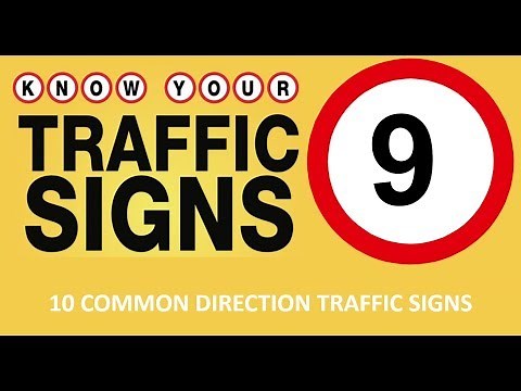 Know Your Traffic Signs: Common Direction Signs