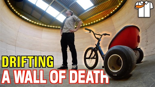 Can a drift trike conquer the wall of death?