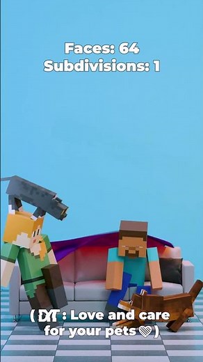 Minecraft + Blender: CLOTH Simulation!🔥✨🙀🐶