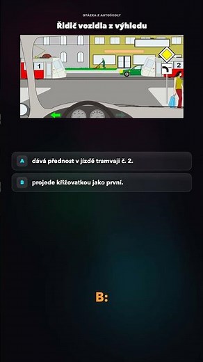 Zvládneš tuto otázku z autoškoly? #autoskola #ridicak #testy