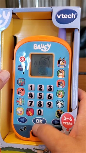 WOW! VTECH BLUEY PHONE! AMAZING! #amazing #asmr #new #bluey #toys #short #viral