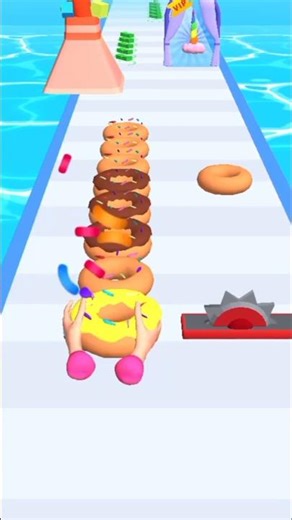 Donut Maker Game 🍩 | Satisfying Donut Baking & Decoration Gameplay #shorts